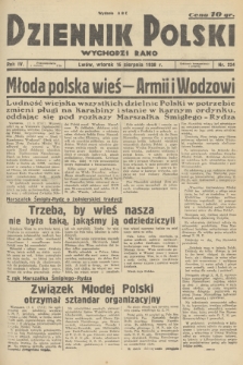 Dziennik Polski : wychodzi rano. R.4, 1938, nr 224