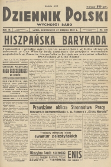 Dziennik Polski : wychodzi rano. R.4, 1938, nr 230