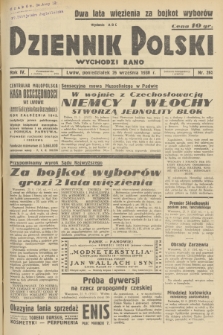 Dziennik Polski : wychodzi rano. R.4, 1938, nr 265