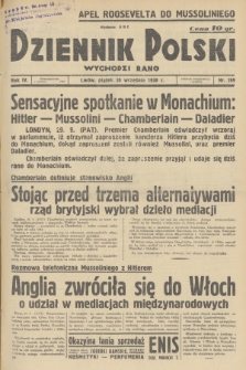 Dziennik Polski : wychodzi rano. R.4, 1938, nr 269