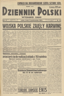 Dziennik Polski : wychodzi rano. R.4, 1938, nr 281