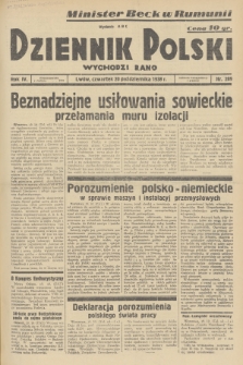 Dziennik Polski : wychodzi rano. R.4, 1938, nr 289