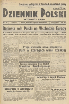 Dziennik Polski : wychodzi rano. R.4, 1938, nr 292
