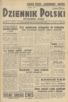 Dziennik Polski : wychodzi rano. R.4, 1938, nr 293