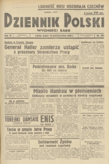 Dziennik Polski : wychodzi rano. R.4, 1938, nr 297