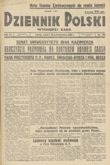 Dziennik Polski : wychodzi rano. R.4, 1938, nr 298