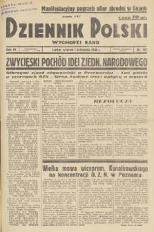 Dziennik Polski : wychodzi rano. R.4, 1938, nr 301