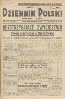 Dziennik Polski : wychodzi rano. R.4, 1938, nr 309