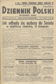 Dziennik Polski : wychodzi rano. R.4, 1938, nr 310