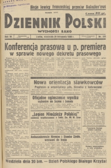 Dziennik Polski : wychodzi rano. R.4, 1938, nr 320
