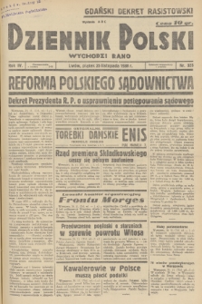 Dziennik Polski : wychodzi rano. R.4, 1938, nr 325