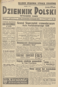 Dziennik Polski : wychodzi rano. R.4, 1938, nr 328