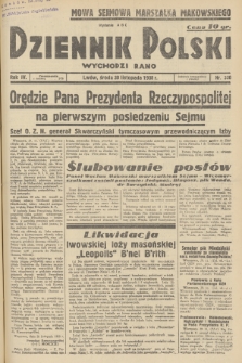 Dziennik Polski : wychodzi rano. R.4, 1938, nr 330