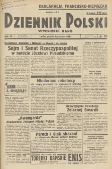 Dziennik Polski : wychodzi rano. R.4, 1938, nr 339
