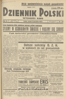 Dziennik Polski : wychodzi rano. R.4, 1938, nr 346