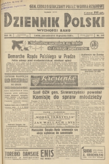 Dziennik Polski : wychodzi rano. R.4, 1938, nr 349