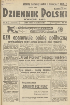 Dziennik Polski : wychodzi rano. R.4, 1938, nr 354