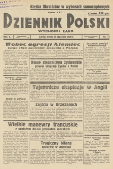 Dziennik Polski : wychodzi rano. R.5, 1939, nr 17