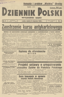 Dziennik Polski : wychodzi rano. R.5, 1939, nr 20