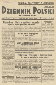 Dziennik Polski : wychodzi rano. R.5, 1939, nr 30