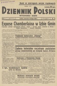 Dziennik Polski : wychodzi rano. R.5, 1939, nr 32