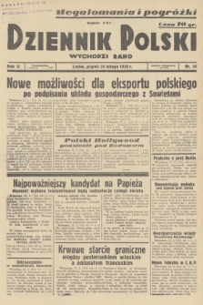 Dziennik Polski : wychodzi rano. R.5, 1939, nr 54