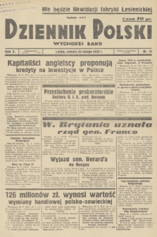 Dziennik Polski : wychodzi rano. R.5, 1939, nr 55