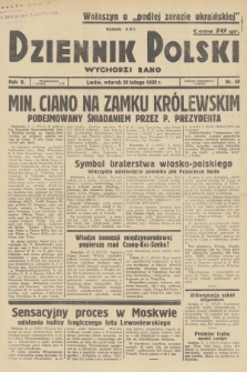 Dziennik Polski : wychodzi rano. R.5, 1939, nr 58