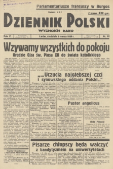 Dziennik Polski : wychodzi rano. R.5, 1939, nr 63