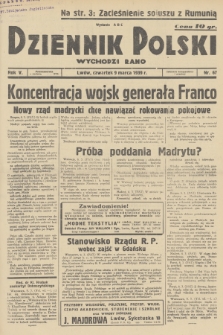 Dziennik Polski : wychodzi rano. R.5, 1939, nr 67