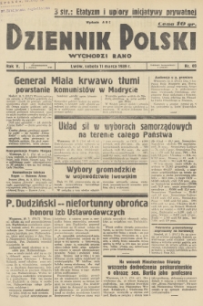 Dziennik Polski : wychodzi rano. R.5, 1939, nr 69