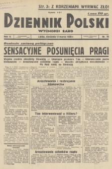 Dziennik Polski : wychodzi rano. R.5, 1939, nr 70