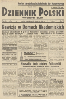 Dziennik Polski : wychodzi rano. R.5, 1939, nr 71