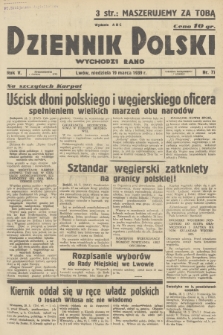 Dziennik Polski : wychodzi rano. R.5, 1939, nr 77