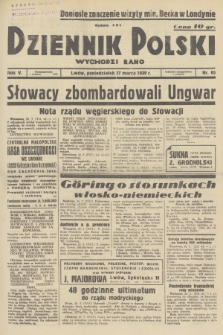 Dziennik Polski : wychodzi rano. R.5, 1939, nr 85