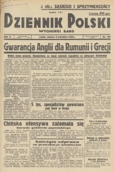 Dziennik Polski : wychodzi rano. R.5, 1939, nr 102