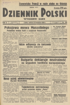Dziennik Polski : wychodzi rano. R.5, 1939, nr 109