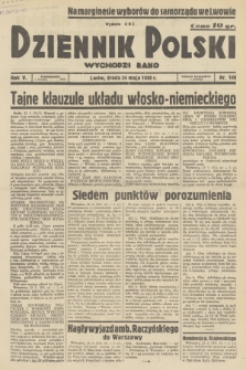 Dziennik Polski : wychodzi rano. R.5, 1939, nr 140