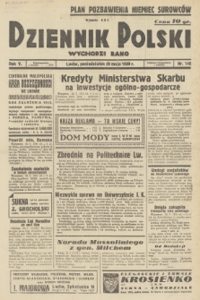 Dziennik Polski : wychodzi rano. R.5, 1939, nr 145