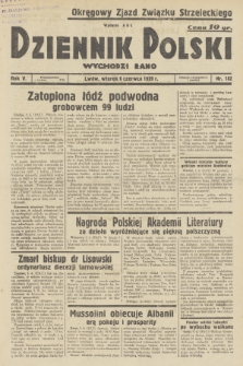Dziennik Polski : wychodzi rano. R.5, 1939, nr 152