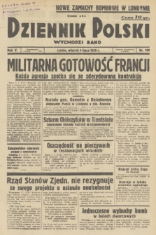 Dziennik Polski : wychodzi rano. R.5, 1939, nr 180