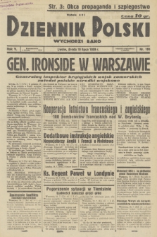 Dziennik Polski : wychodzi rano. R.5, 1939, nr 195