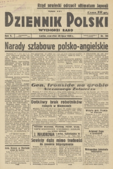 Dziennik Polski : wychodzi rano. R.5, 1939, nr 196