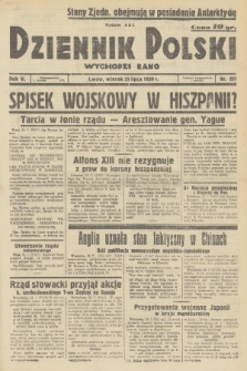 Dziennik Polski : wychodzi rano. R.5, 1939, nr 201