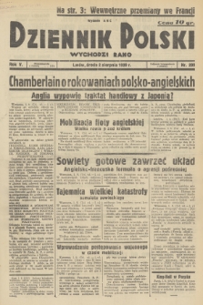 Dziennik Polski : wychodzi rano. R.5, 1939, nr 209