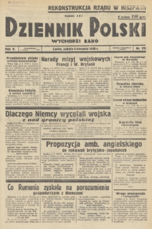 Dziennik Polski : wychodzi rano. R.5, 1939, nr 212