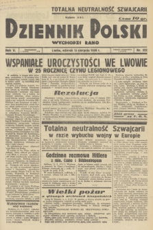 Dziennik Polski : wychodzi rano. R.5, 1939, nr 222