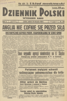 Dziennik Polski : wychodzi rano. R.5, 1939, nr 233