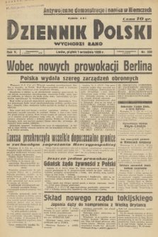 Dziennik Polski : wychodzi rano. R.5, 1939, nr 239
