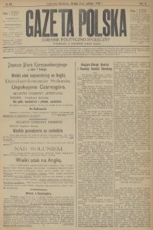 Gazeta Polska : dziennik polityczno-społeczny. R.2, 1916, № 33